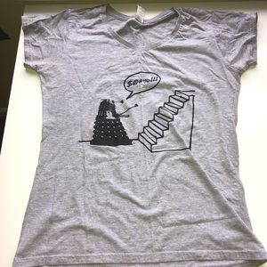 Funny Dalek Doctor Who graphic tee
